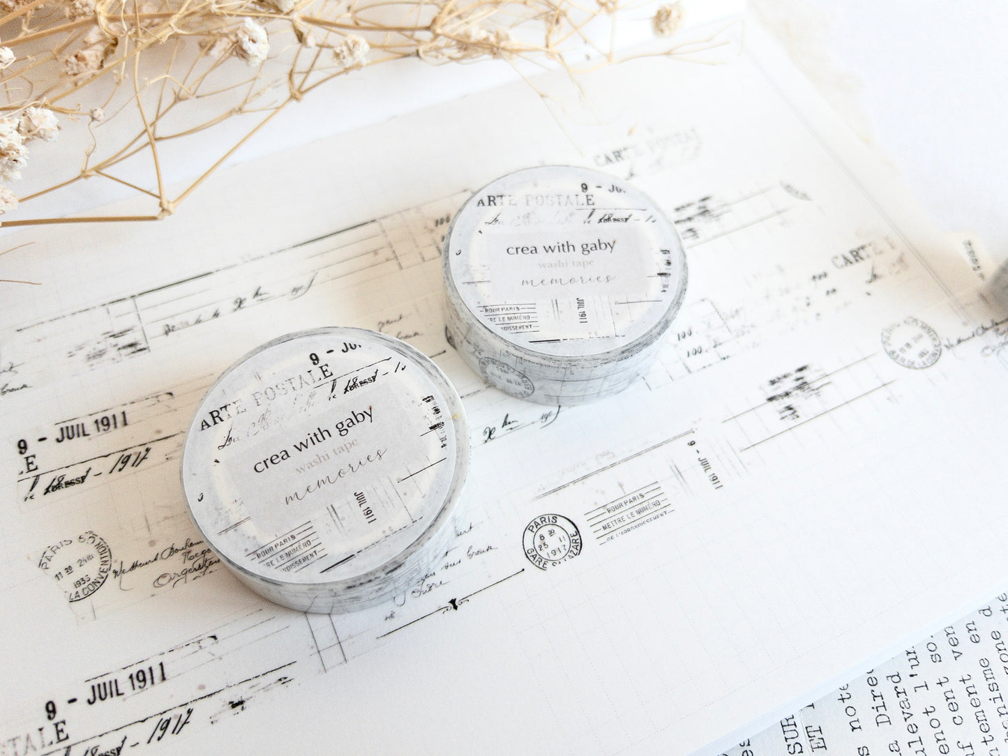 Washi tape: Memories vol 2 collection (15mm)