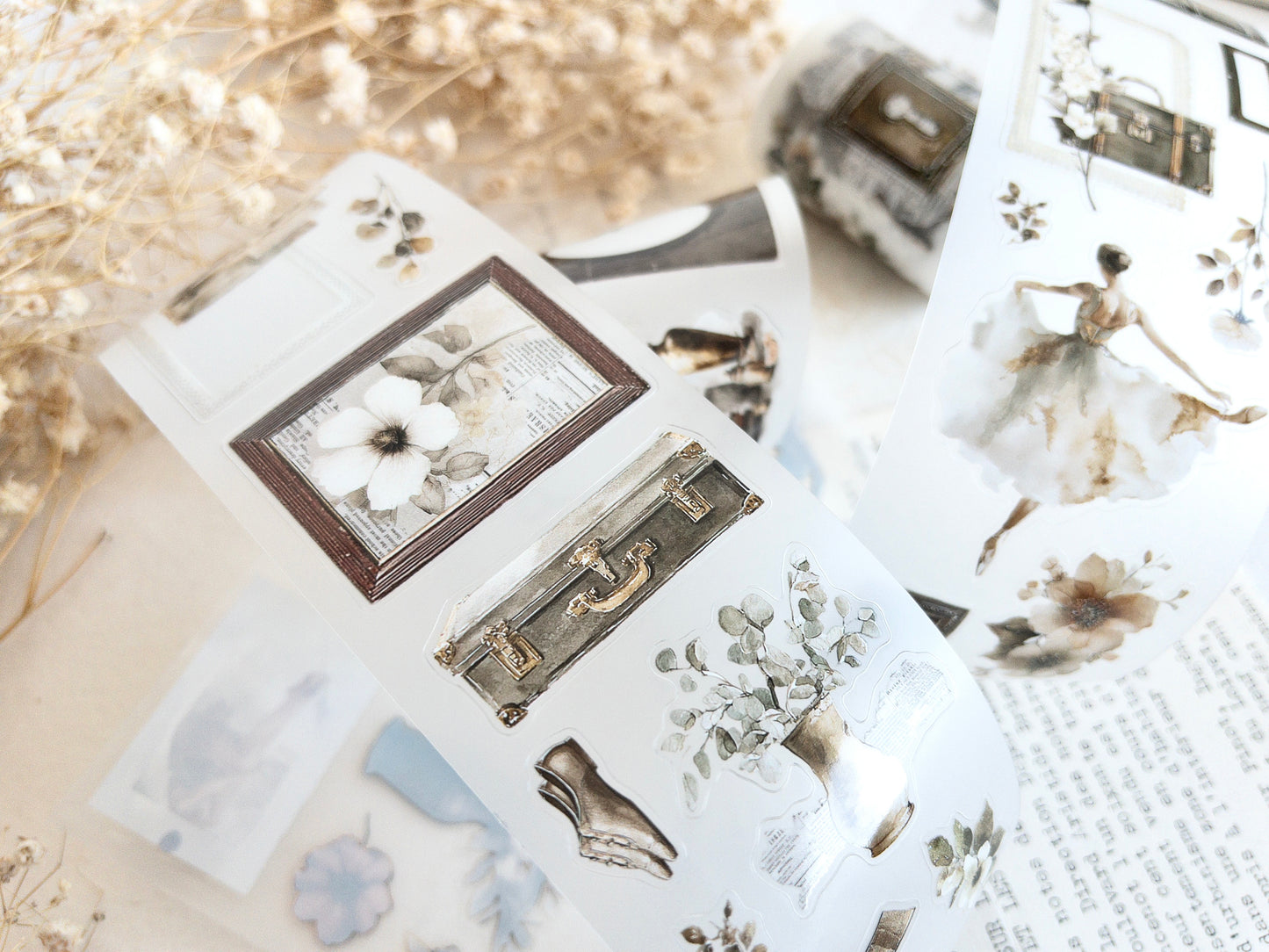 Pre-cut PET tape: Nostalgia (February 2026 sub kit)