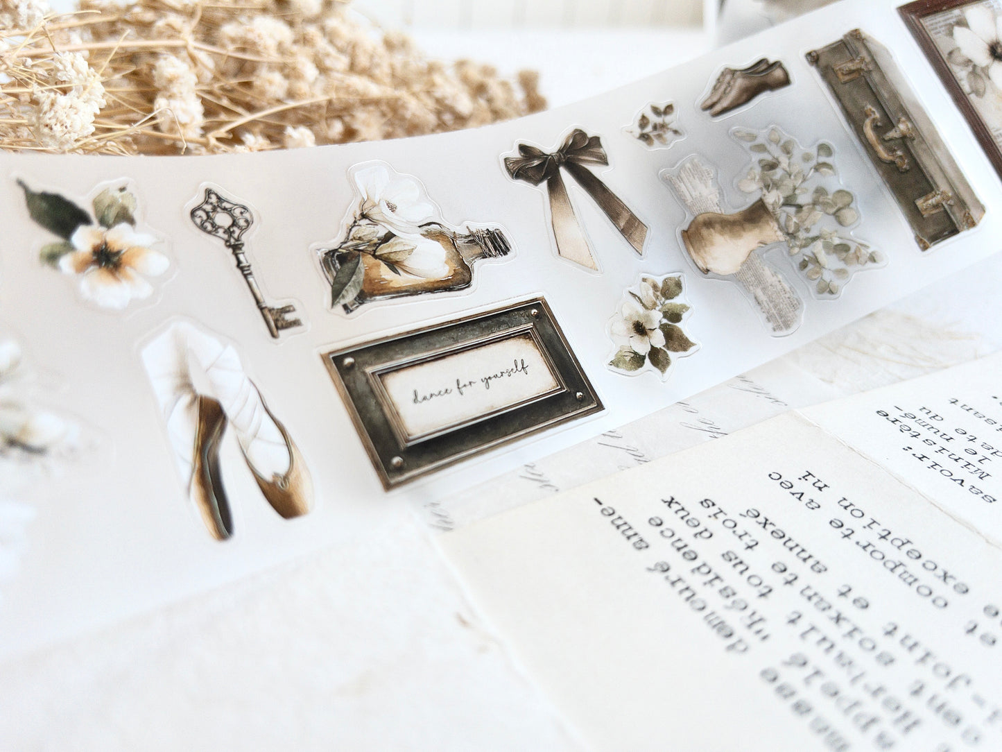 Pre-cut PET tape: Nostalgia (February 2026 sub kit)