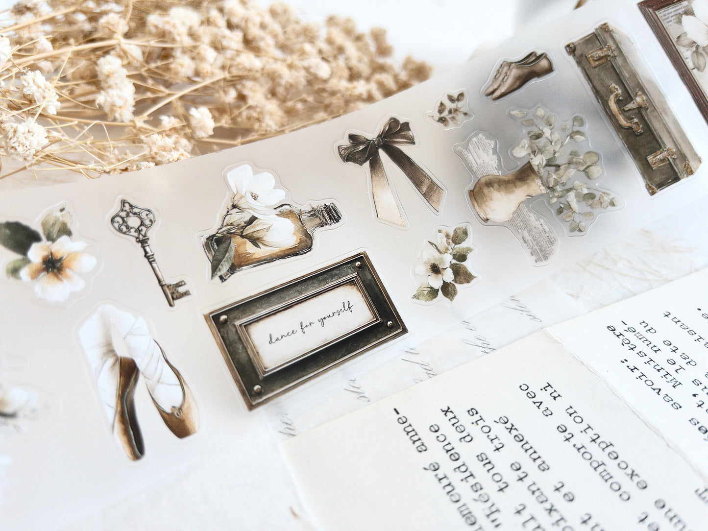 Pre-cut PET tape: Nostalgia (February 2026 sub kit)