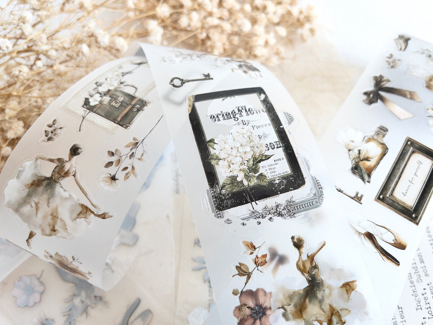 Pre-cut PET tape: Nostalgia (February 2026 sub kit)