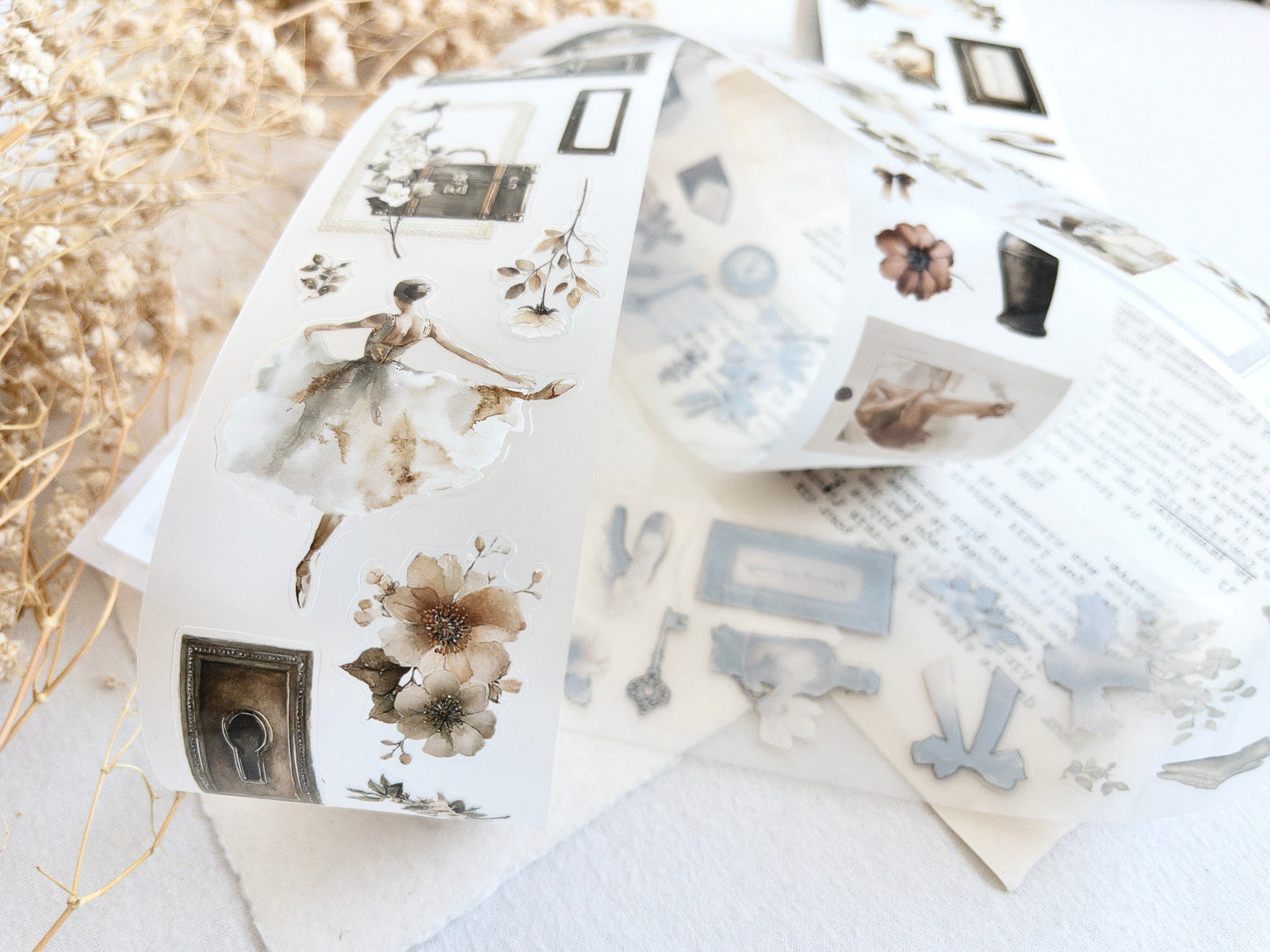 Pre-cut PET tape: Nostalgia (February 2026 sub kit)