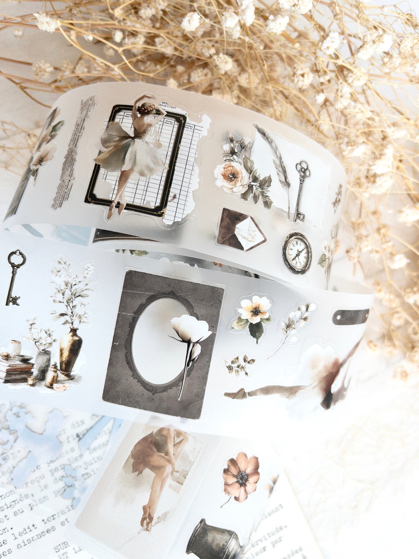 Pre-cut PET tape: Nostalgia (February 2026 sub kit)