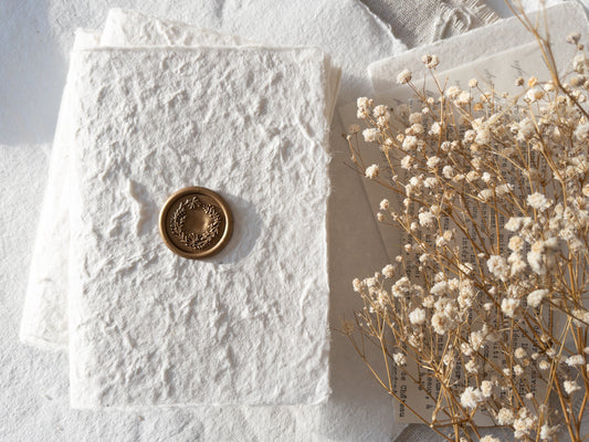A6 handmade journal (White paper)