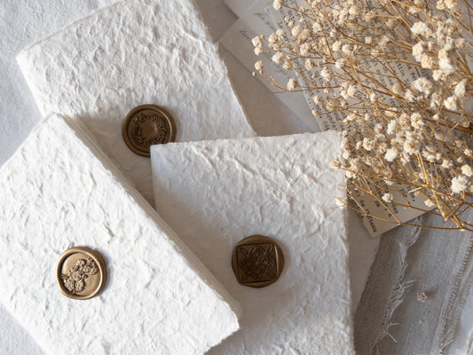 A6 handmade journal (White paper)