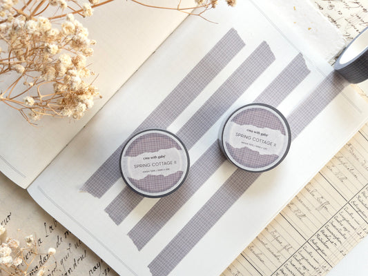 Washi tape: Spring cottage II