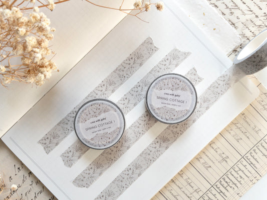 Washi tape: Spring cottage I