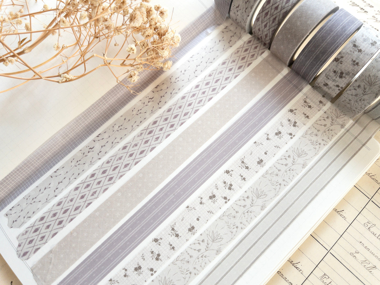 Washi tape set of 8: Spring cottage (Save!)