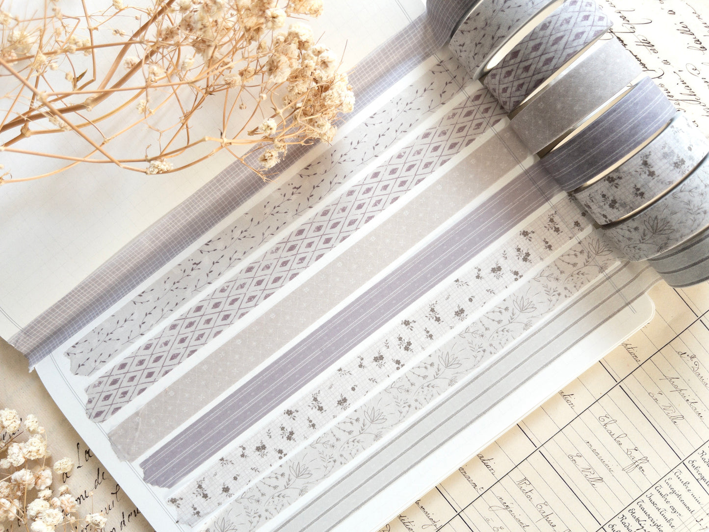 Washi tape set of 8: Spring cottage (Save!)