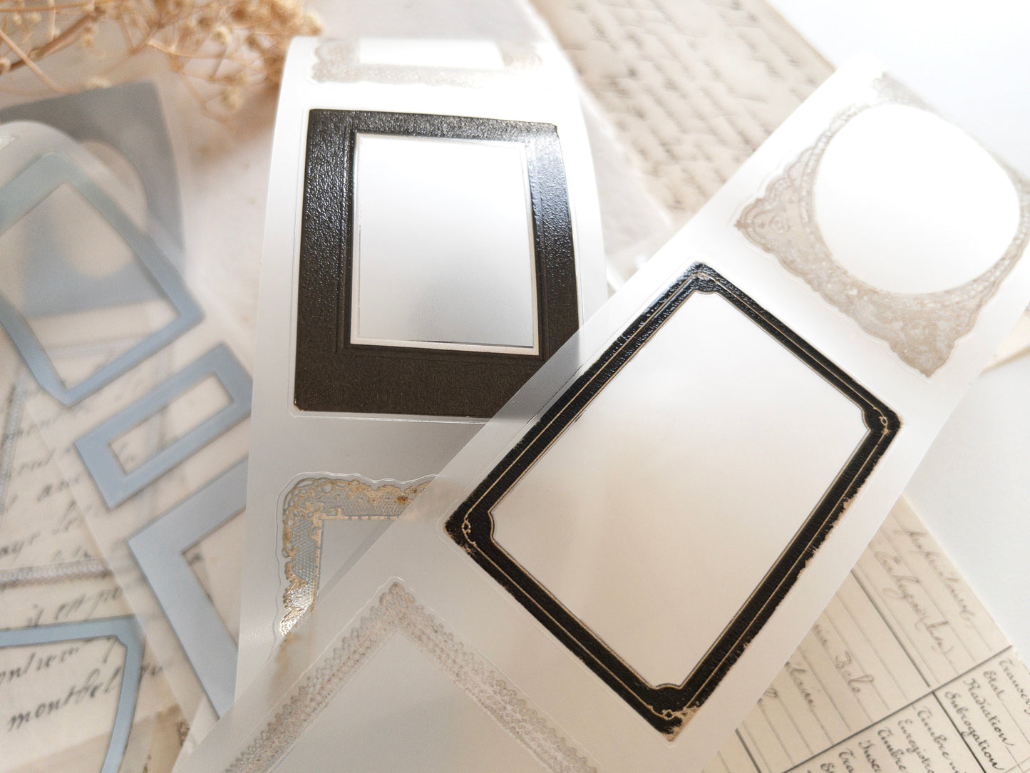 Pre-cut PET tape: Nostalgia (Frames)