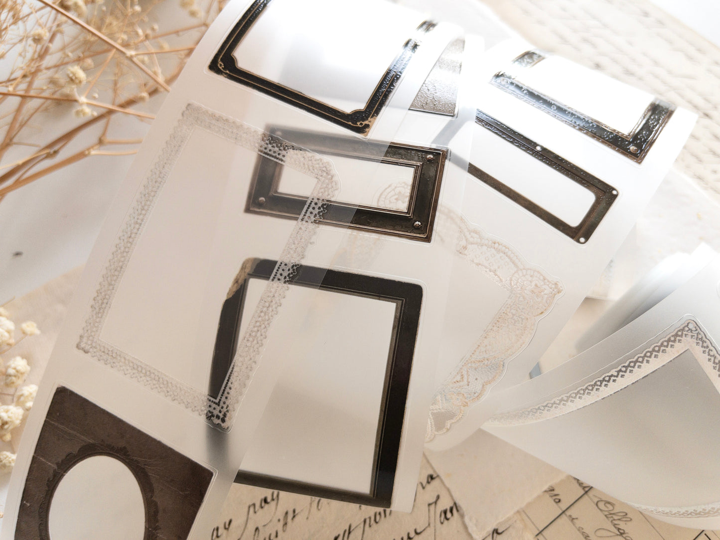 Pre-cut PET tape: Nostalgia (Frames)