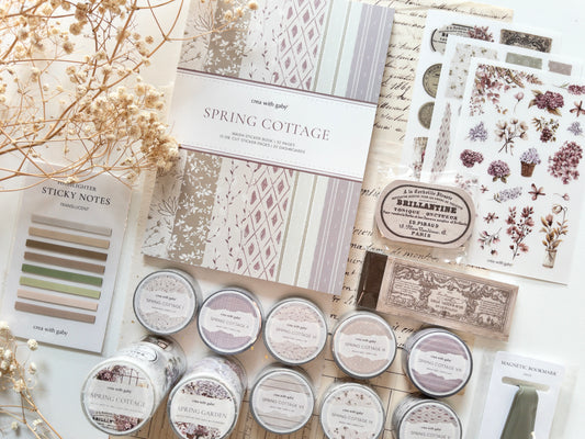 Journaling bundle: Spring cottage (Save!)