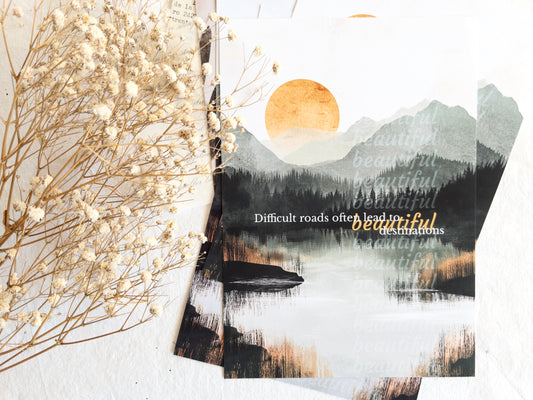 A5 Poster: Beautiful destinations