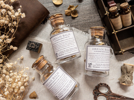 Deco apothecary bottle
