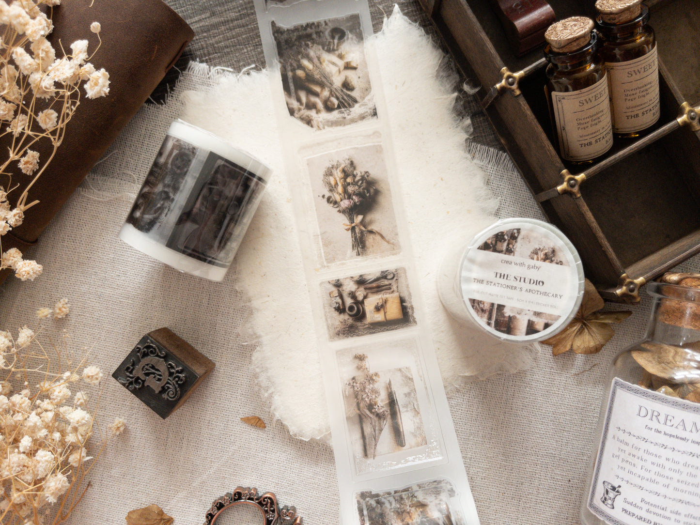 Pre-cut PET tape: The Studio (The Stationer's Apothecary collection)