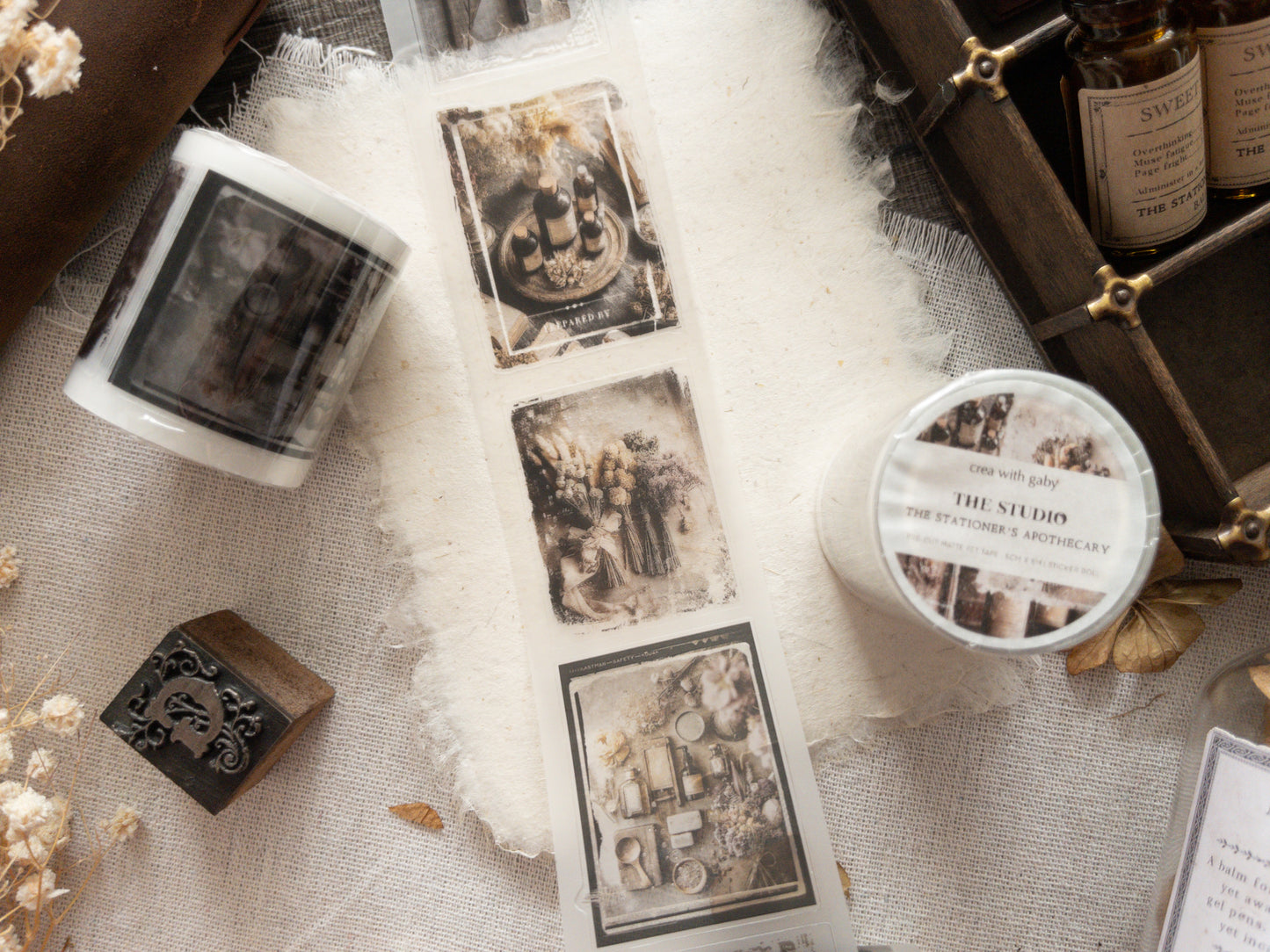 Pre-cut PET tape: The Studio (The Stationer's Apothecary collection)