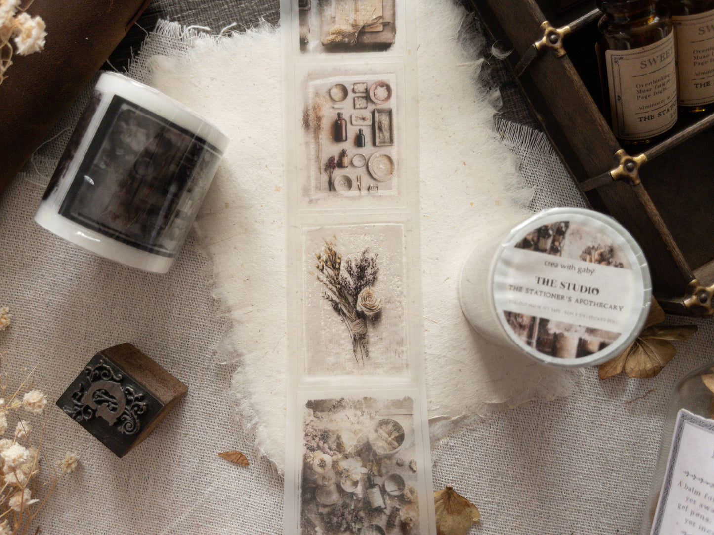 Pre-cut PET tape: The Studio (The Stationer's Apothecary collection)
