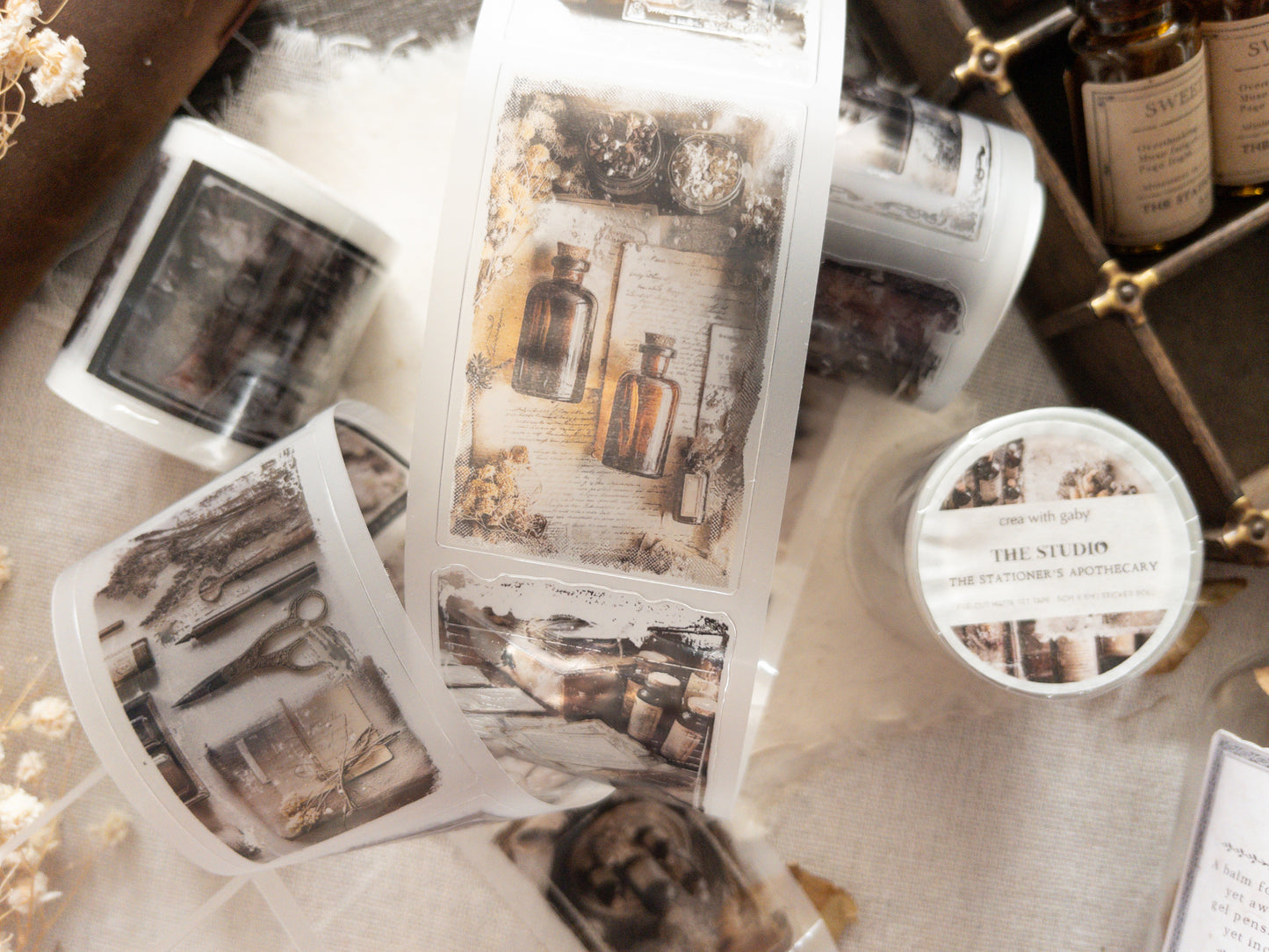Pre-cut PET tape: The Studio (The Stationer's Apothecary collection)