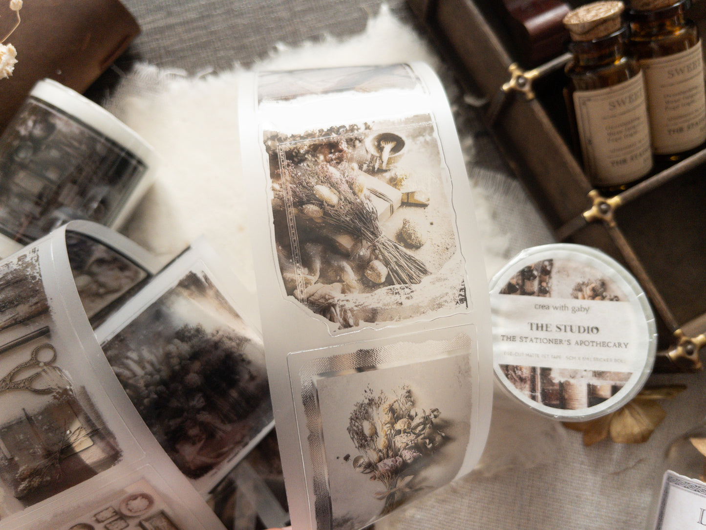 Pre-cut PET tape: The Studio (The Stationer's Apothecary collection)