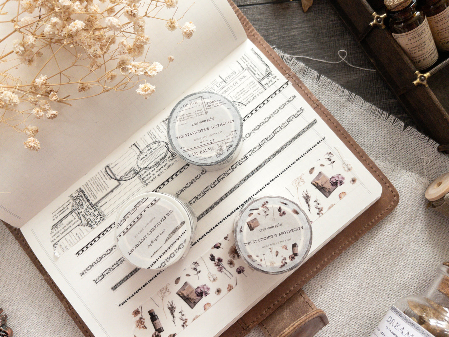 Washi tape bundle: The Stationer's Apothecary (Save!)