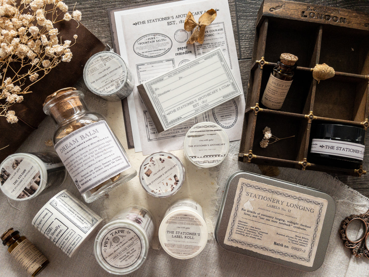 Journaling bundle: The Stationer's Apothecary (Save!)