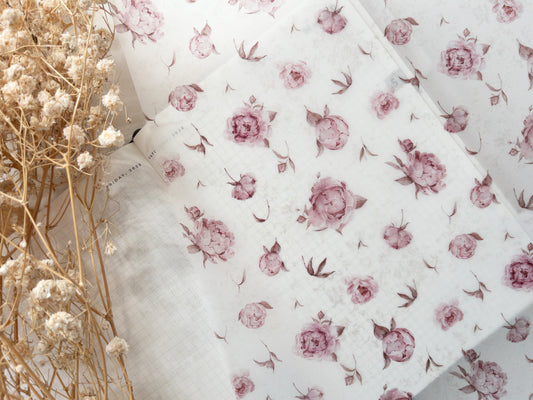 [Imperfects] A4 Vellum: The blooming archive II (shipped folded in half)