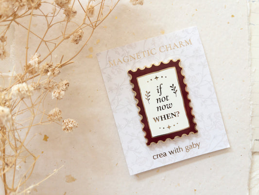 Magnetic charm: If not now, when? Softly somewhere collection
