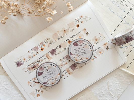 Washi tape: Meadow breeze (15mm)