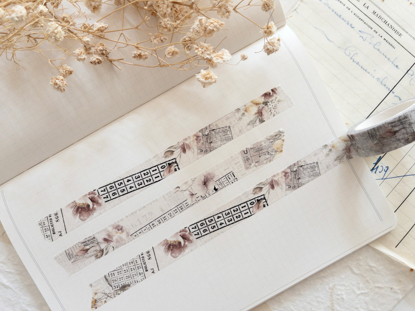 Washi tape: Summer escapade (15mm) (August 2026 sub kit)