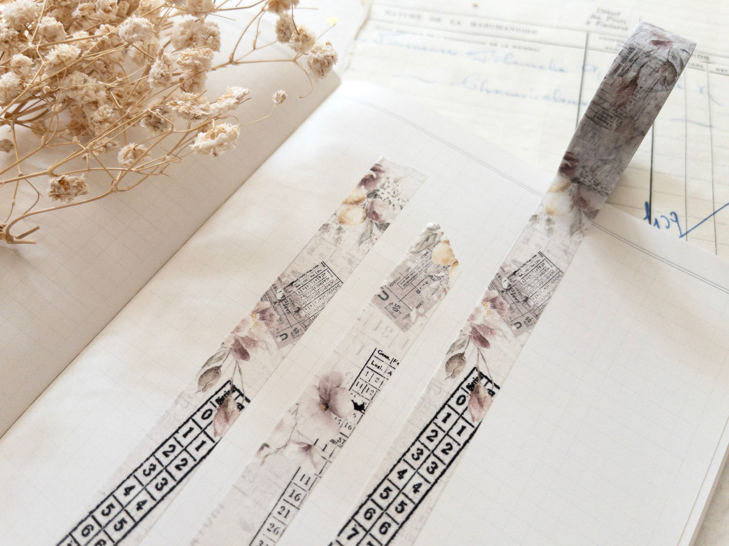 Washi tape: Summer escapade (15mm) (August 2026 sub kit)