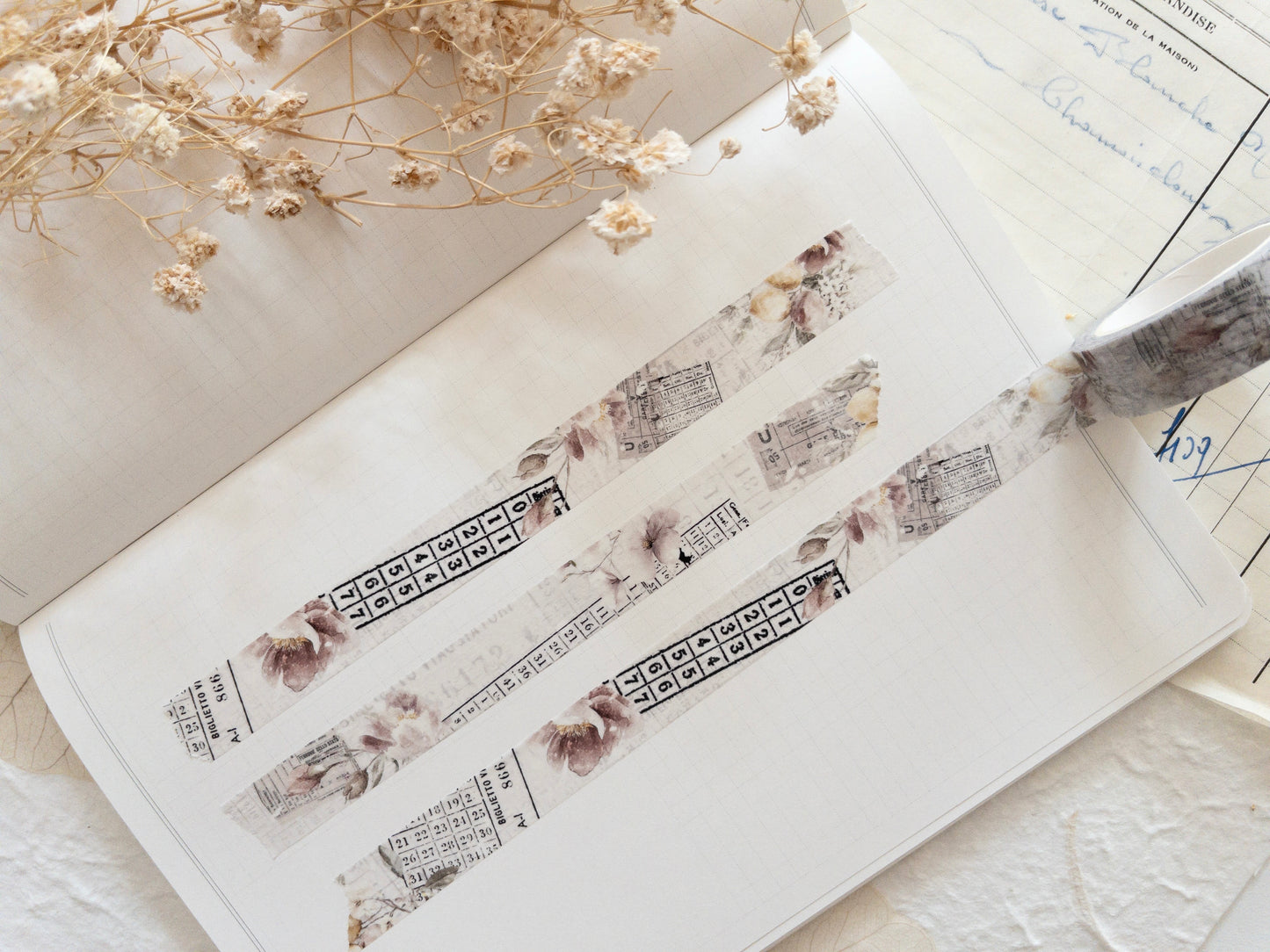 Washi tape: Summer escapade (15mm) (August 2026 sub kit)