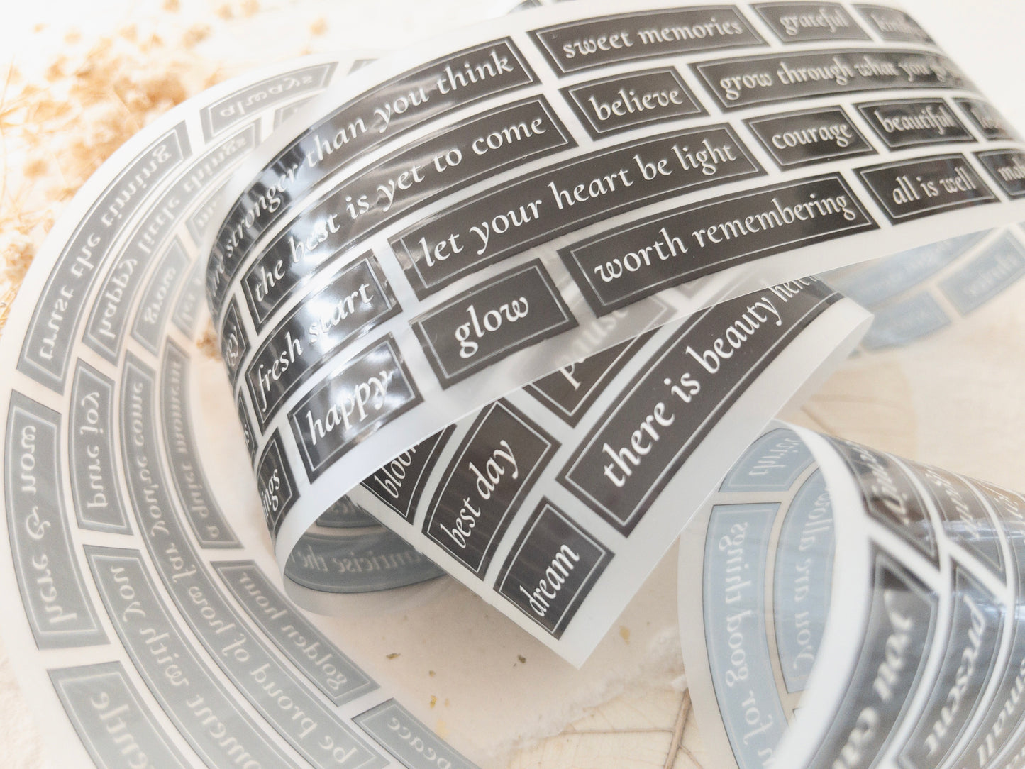 Pre-cut PET tape: Feelings vol. 1