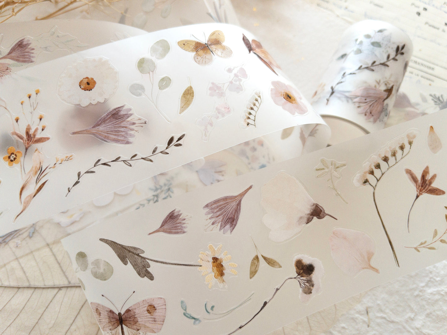 Pre-cut PET tape: Meadow breeze