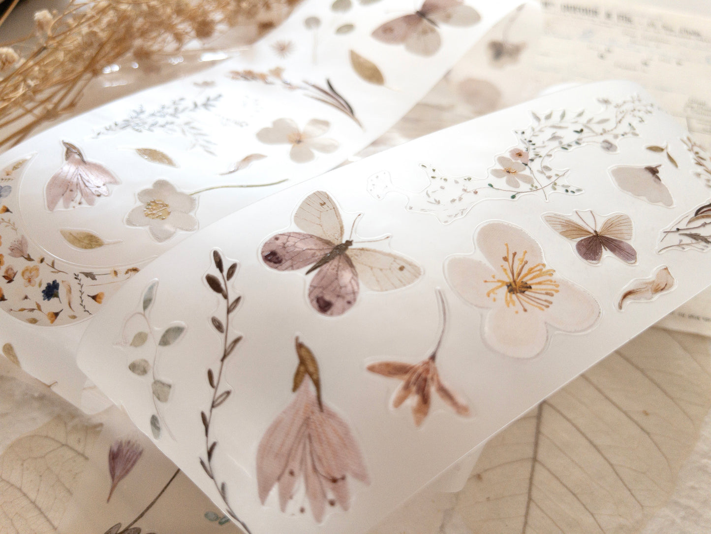 Pre-cut PET tape: Meadow breeze