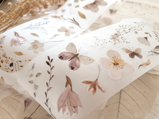 Pre-cut PET tape: Meadow breeze