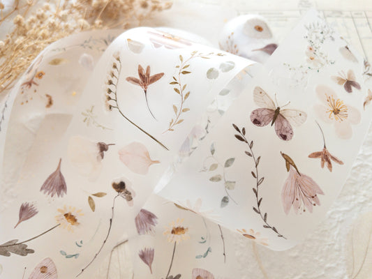 Pre-cut PET tape: Meadow breeze