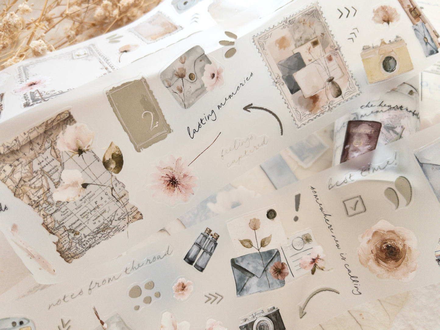 Pre-cut PET tape: Softly somewhere
