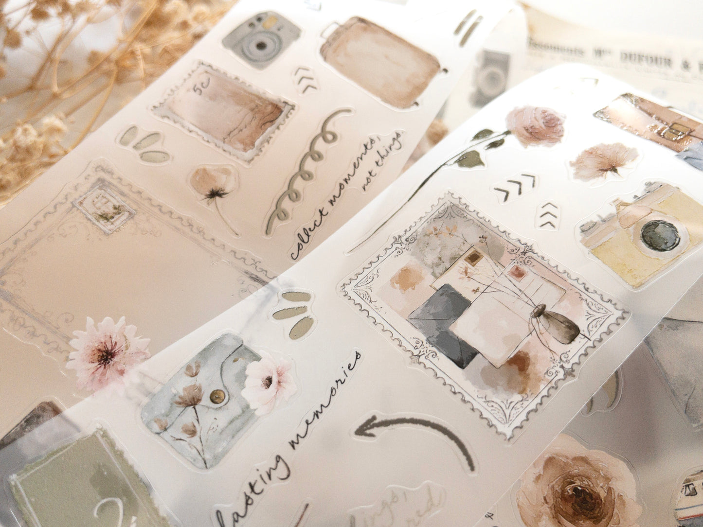 Pre-cut PET tape: Softly somewhere