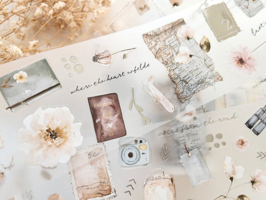 Pre-cut PET tape: Softly somewhere