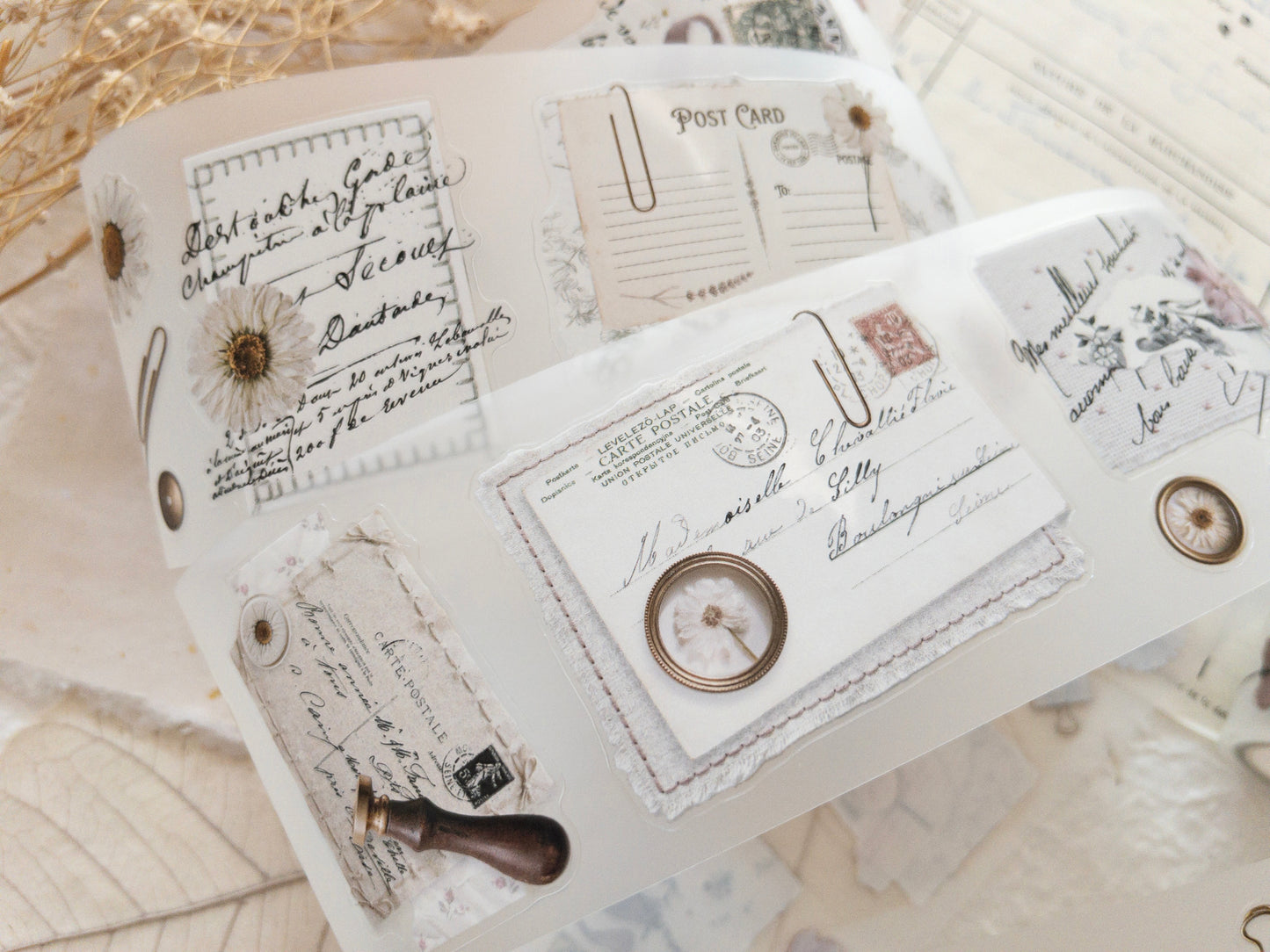 Pre-cut PET tape: Archive of soft things