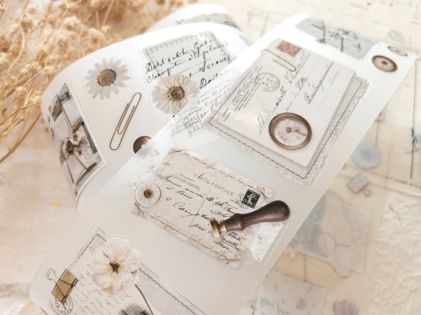 Pre-cut PET tape: Archive of soft things