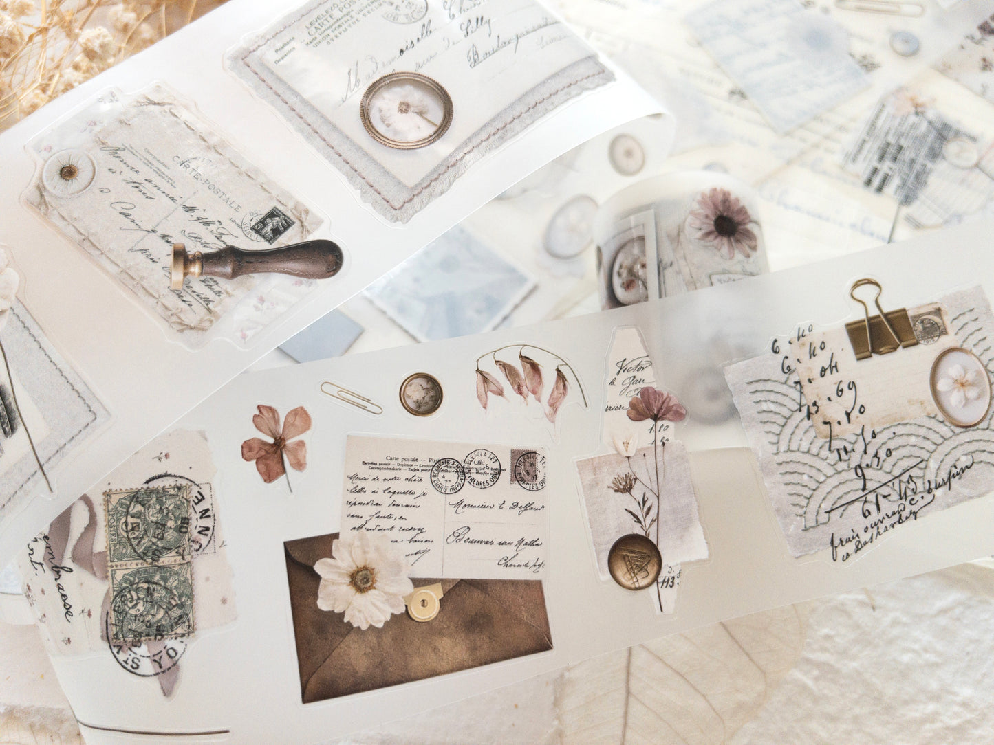 Pre-cut PET tape: Archive of soft things