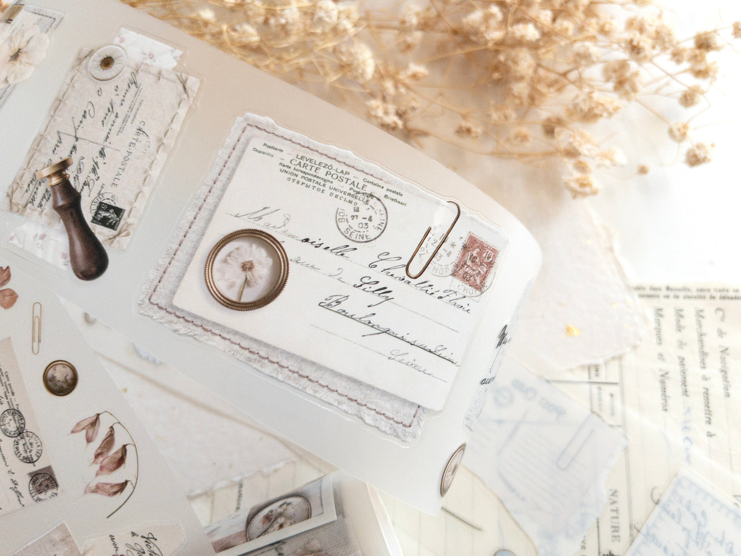 Pre-cut PET tape: Archive of soft things