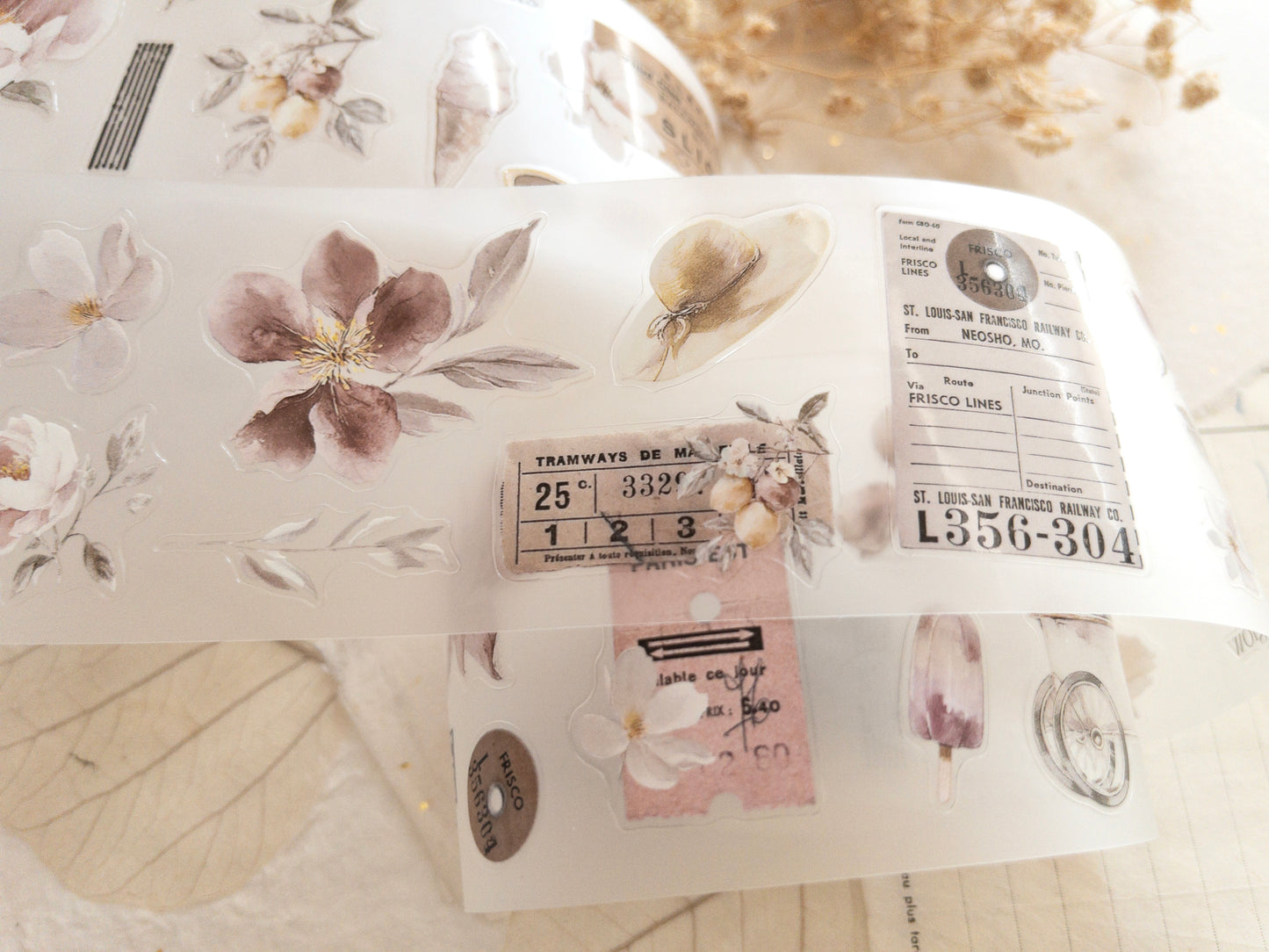 Pre-cut PET tape: Summer escapade (August 2026 sub kit)