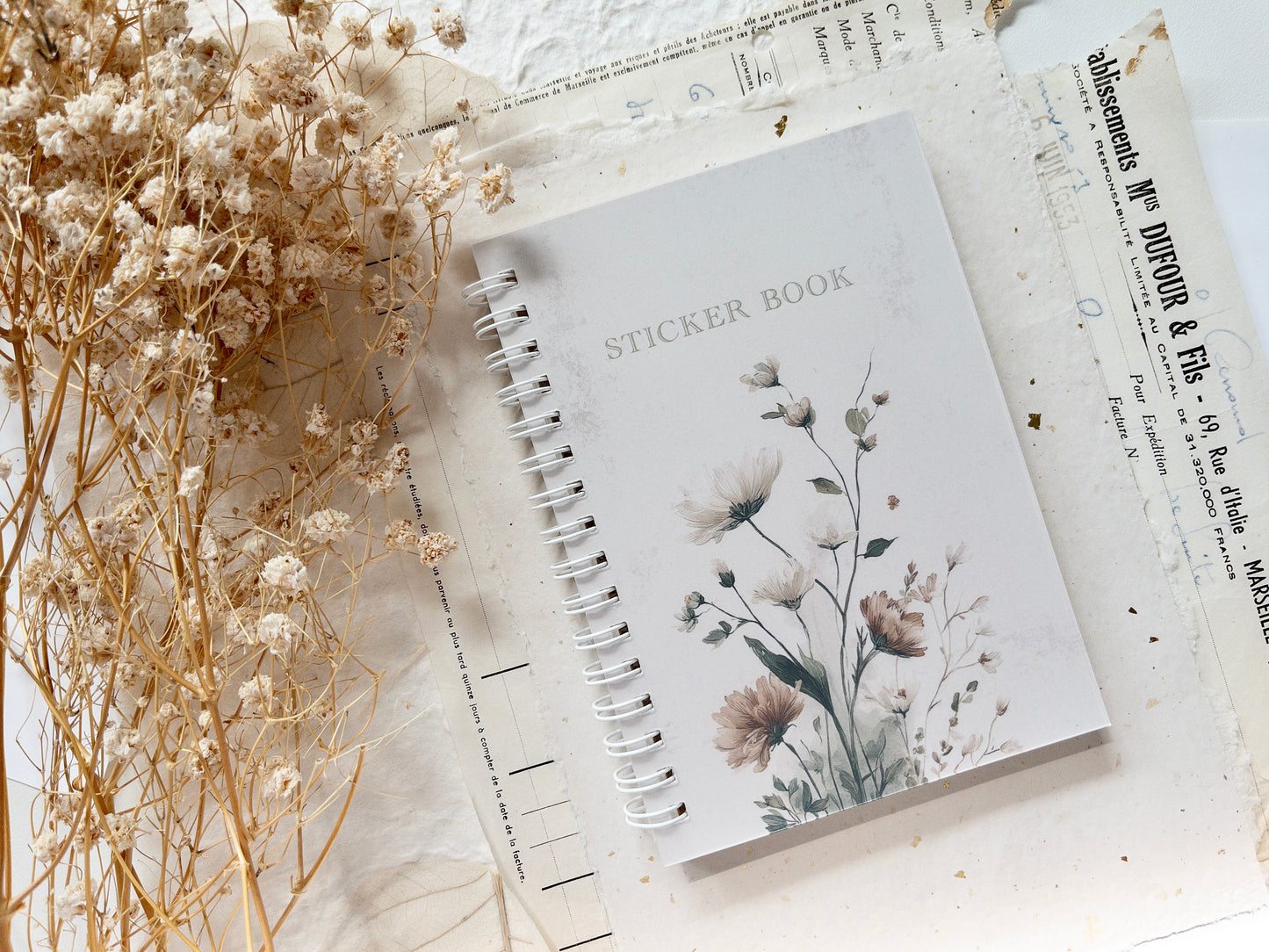 Soul bakery: Reusable sticker storage book (A6) June 2026 sub kit
