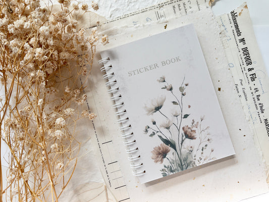 Soul bakery: Reusable sticker storage book (A6) June 2026 sub kit