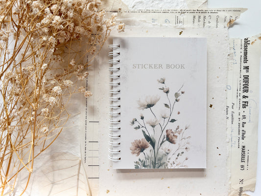 Soul bakery: Reusable sticker storage book (A6) June 2026 sub kit