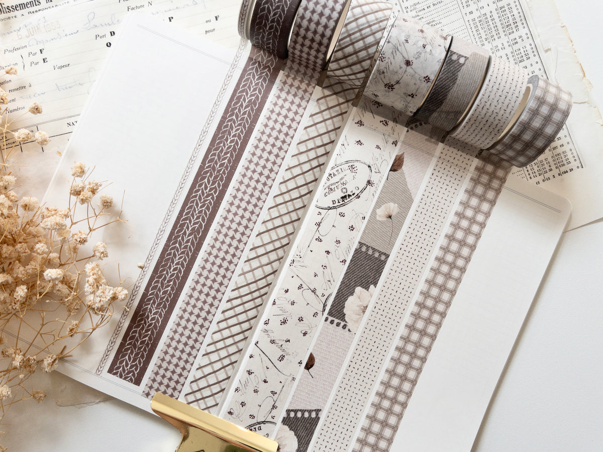Washi tape: Autumn in layers (Bonjour l'automne collection)