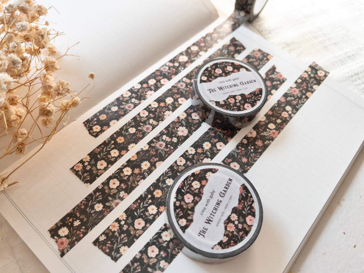 Washi tape: The Witching Garden