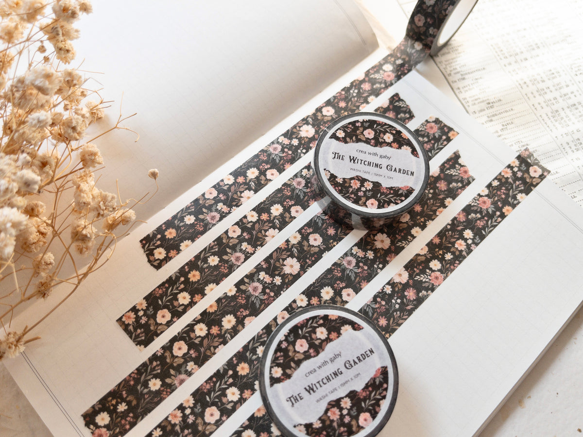 Washi tape: The Witching Garden